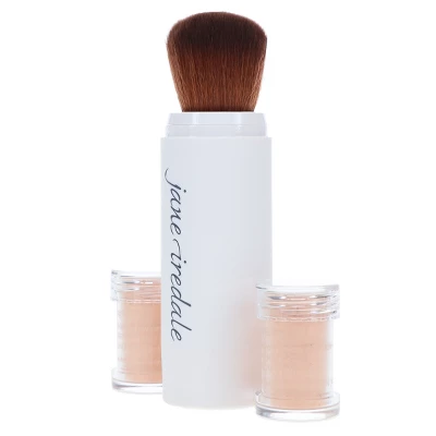 Jane Iredale Amazing Base Loose Mineral Powder Refillable Brush Natural 0.18 Oz 1 Jane Iredale Amazing Base Loose Mineral Powder Refillable Brush Natural 0.18 Oz