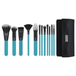 MODA Brush Pro Full Face 13pc Makeup Brush Set With Wrap, Includes Flat Powder, Highlight, And Crease Makeup Brushes -Stilacare Store GUEST 0cc946ae abf4 4479 a396 d361cc8d6515