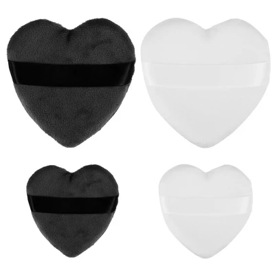 Unique Bargains Soft Heart Shape Puff Loose Powder Blender Beauty Makeup Tool Short Plush 4 Pcs 8 Unique Bargains Soft Heart Shape Puff Loose Powder Blender Beauty Makeup Tool Short Plush 4 Pcs - Image 8