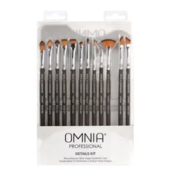 OMNIA Brush Professional Details 12pc Makeup Brush Set, Includes Makeup Palette -Stilacare Store GUEST 111bda02 18a4 4d50 a75c 96bae63c8d17