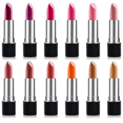 SHANY Slick & Shine Premium Lipstick Set - 12 Pieces