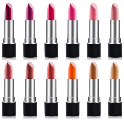 SHANY Slick & Shine Premium Lipstick Set - 12 Pieces 1 SHANY Slick & Shine Premium Lipstick Set - 12 Pieces