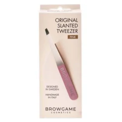 Browgame Original Slanted Tweezer - Tweezers For Fine Hair - Pink - 1 Pc -Stilacare Store GUEST 35510e4d d251 4209 8213 ef3374d24841