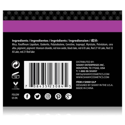 SHANY Slick & Shine Premium Lipstick Set - 12 Pieces 2 SHANY Slick & Shine Premium Lipstick Set - 12 Pieces - Image 2