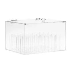 Glamlily Large Acrylic Lipstick Organizer And Lip Gloss Holder With 35 Compartments And Lid, Clear, 7.8 X 5.8 X 4.4 In -Stilacare Store GUEST 3dae7dec cbb5 4e28 b04e ac1f13ce1634