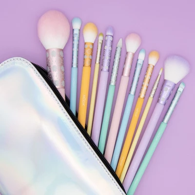 MODA Brush Posh Pastel Signature 13pc Makeup Brush Kit, Includes Highlighter, Crease, And Shader Makeup Brushes 1 MODA Brush Posh Pastel Signature 13pc Makeup Brush Kit, Includes Highlighter, Crease, And Shader Makeup Brushes