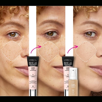 L’Oréal Paris L'Oreal Paris Up To 24hr Lab Primer - Pore Minimizer - 1 Fl Oz 2 L’Oréal Paris L'Oreal Paris Up To 24hr Lab Primer - Pore Minimizer - 1 Fl Oz - Image 2
