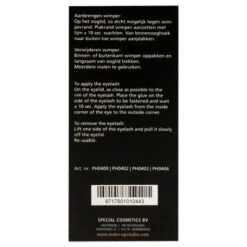 Make-Up Studio Amsterdam Eyelashes 22 - False Eyelashes - 1 Pair -Stilacare Store GUEST 54766a41 dfa2 44ef ba97 986f08dedd8b