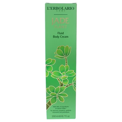 L'Erbolario Jade Plant Fluid Body Cream - Firming Body Lotion - 6.7 Oz 3 L'Erbolario Jade Plant Fluid Body Cream - Firming Body Lotion - 6.7 Oz - Image 3