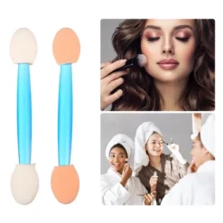 Unique Bargains Short Sponge Dual Sides Eye Shadow Makeup Brushes Applicator Blue 25 PCS -Stilacare Store GUEST 81c05a96 b758 4bc4 ada2 444ab0620589