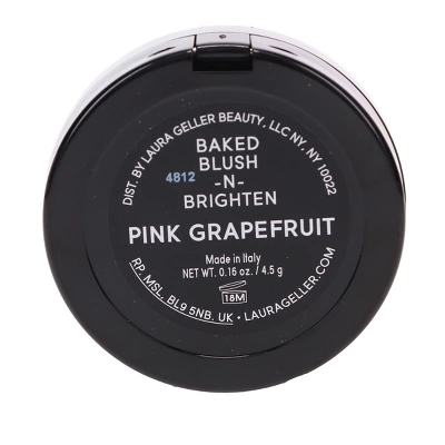 Laura Geller Baked Blush-n-Brighten Pink Grapefruit 0.16 Oz 4 Laura Geller Baked Blush-n-Brighten Pink Grapefruit 0.16 Oz - Image 4