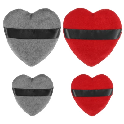 Unique Bargains Soft Heart Shape Puff Loose Powder Blender Beauty Makeup Tool Short Plush 4 Pcs 9 Unique Bargains Soft Heart Shape Puff Loose Powder Blender Beauty Makeup Tool Short Plush 4 Pcs - Image 9