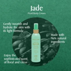 L'Erbolario Jade Plant Fluid Body Cream - Firming Body Lotion - 6.7 Oz