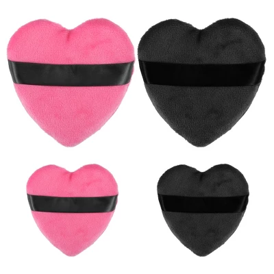 Unique Bargains Soft Heart Shape Puff Loose Powder Blender Beauty Makeup Tool Short Plush 4 Pcs 13 Unique Bargains Soft Heart Shape Puff Loose Powder Blender Beauty Makeup Tool Short Plush 4 Pcs - Image 13
