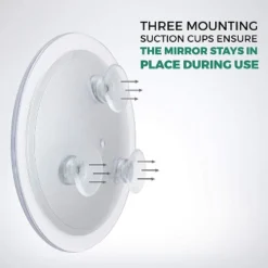 DB Tech Small 10" Suction Cup 5X Magnifying Makeup Mirror W/Tweezers -Stilacare Store GUEST a7aa7050 2c8a 4443 baf9 06d5bdf275d9