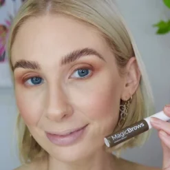 MCoBeauty Magic Brows Brush On Fiber Gel - Waterproof Brow Gel - Medium Brown - 0.12 Oz -Stilacare Store GUEST be3965bf 8c7b 4fe2 8a87 c8db19cb56d3