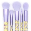 MODA Brush Pretty Paws 5pc Kitty Makeup Brush Kit, Includes Domed Shader, Angle Liner, And Accentuate Makeup Brushes