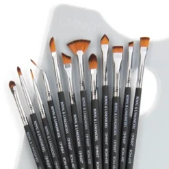 OMNIA Brush Professional Details 12pc Makeup Brush Set, Includes Makeup Palette -Stilacare Store GUEST ccfa3907 f701 4677 81a9 34b9f9b6888b
