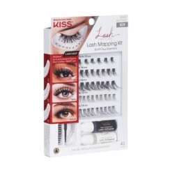 KISS Products 3D DIY Faux Extensions False Eyelashes Mapping Kit - 42ct -Stilacare Store GUEST cf4c2fe4 7dc6 4851 a762 33d5188d5be0