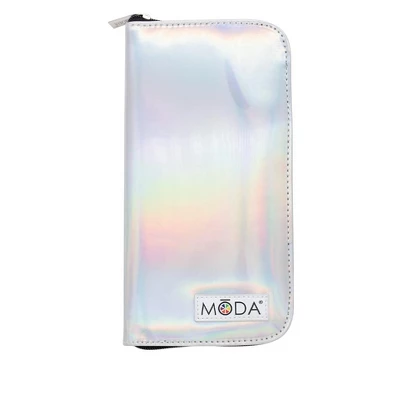 MODA Brush Posh Pastel Signature 13pc Makeup Brush Kit, Includes Highlighter, Crease, And Shader Makeup Brushes 15 MODA Brush Posh Pastel Signature 13pc Makeup Brush Kit, Includes Highlighter, Crease, And Shader Makeup Brushes - Image 15