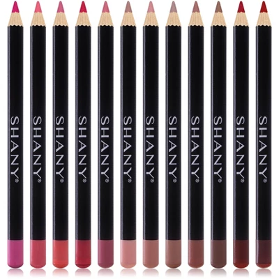 SHANY Dreamy Dozen Matte Cosmetics Lip Liner Set Vegan - 12 Pieces 1 SHANY Dreamy Dozen Matte Cosmetics Lip Liner Set Vegan - 12 Pieces